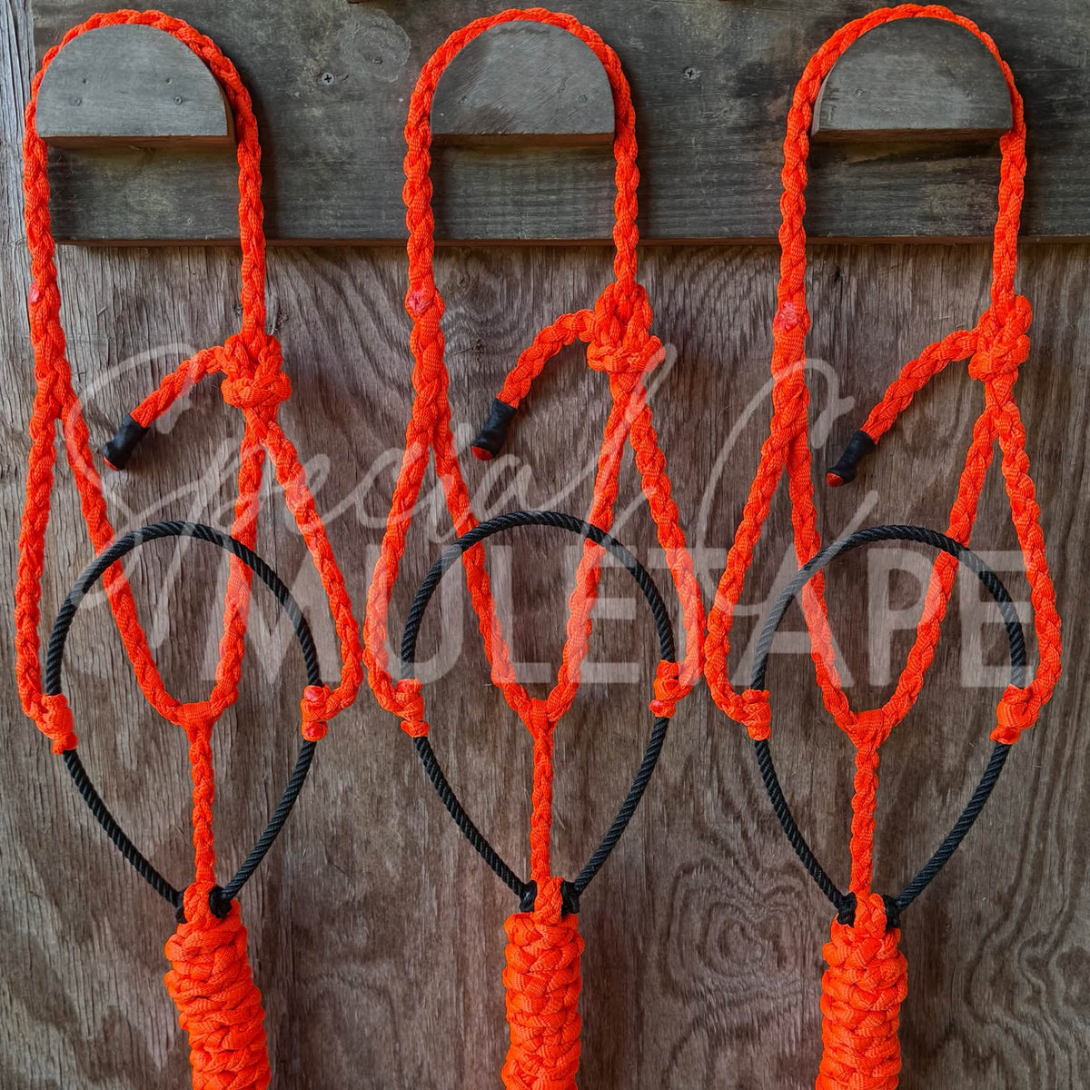 Neon Orange Lariat Halter