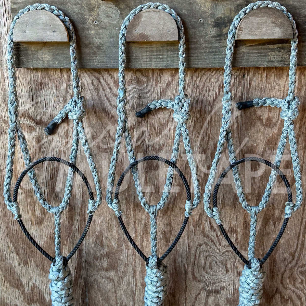 Slate Gray Lariat Halter