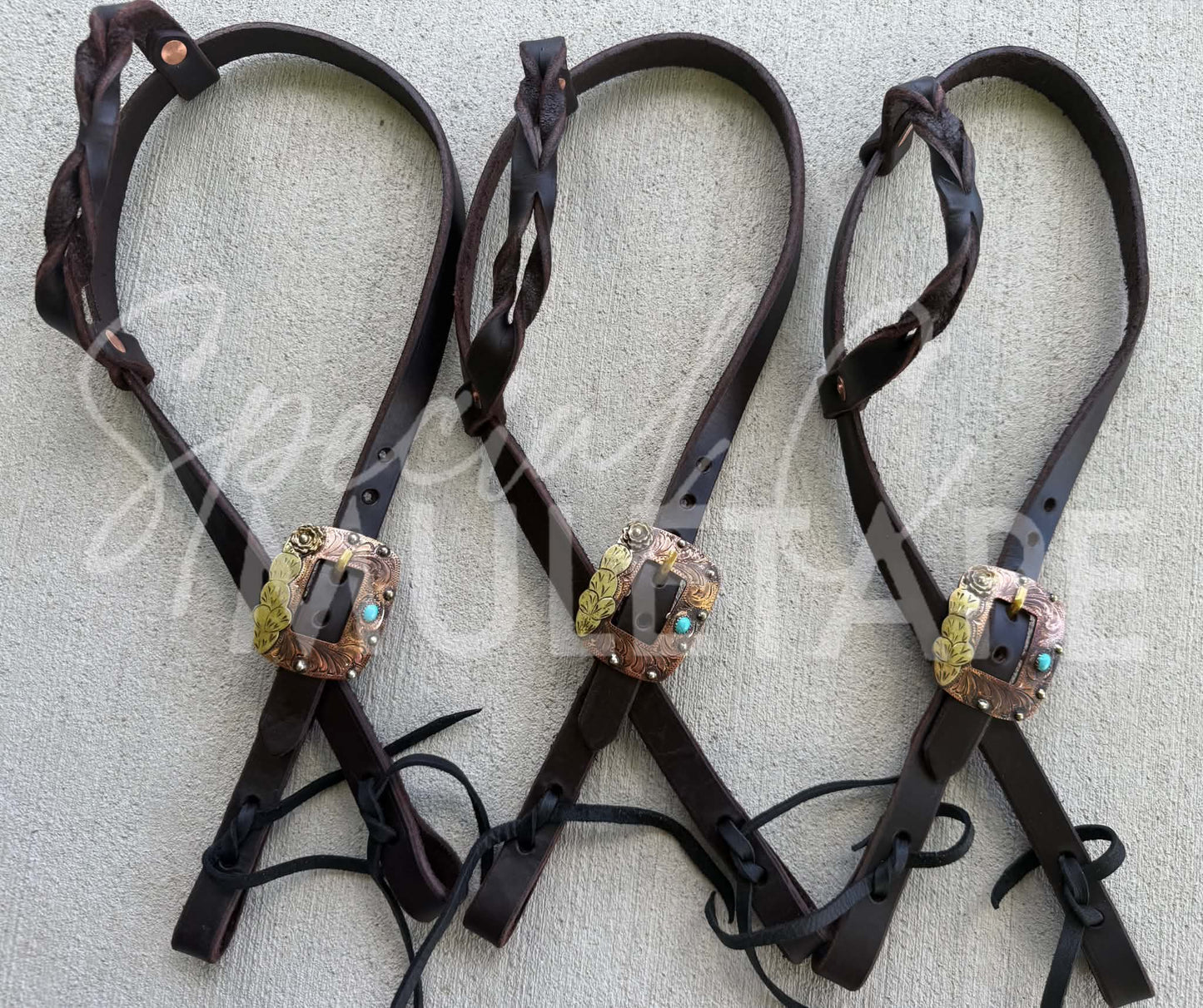 Rowdy Rose Headstalls