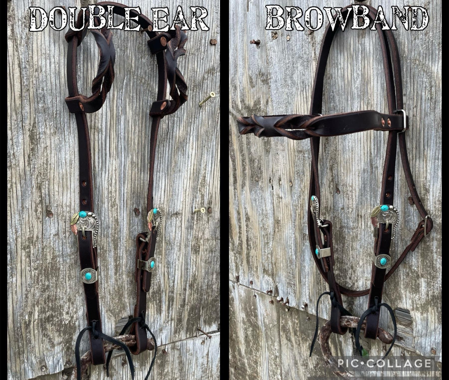 Purple Stone Hot Oil Headstall