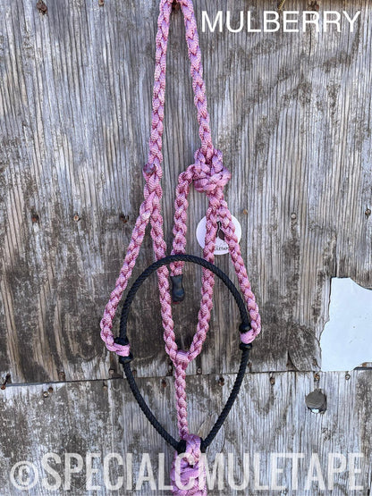 Hand Dyed Lariat Halters