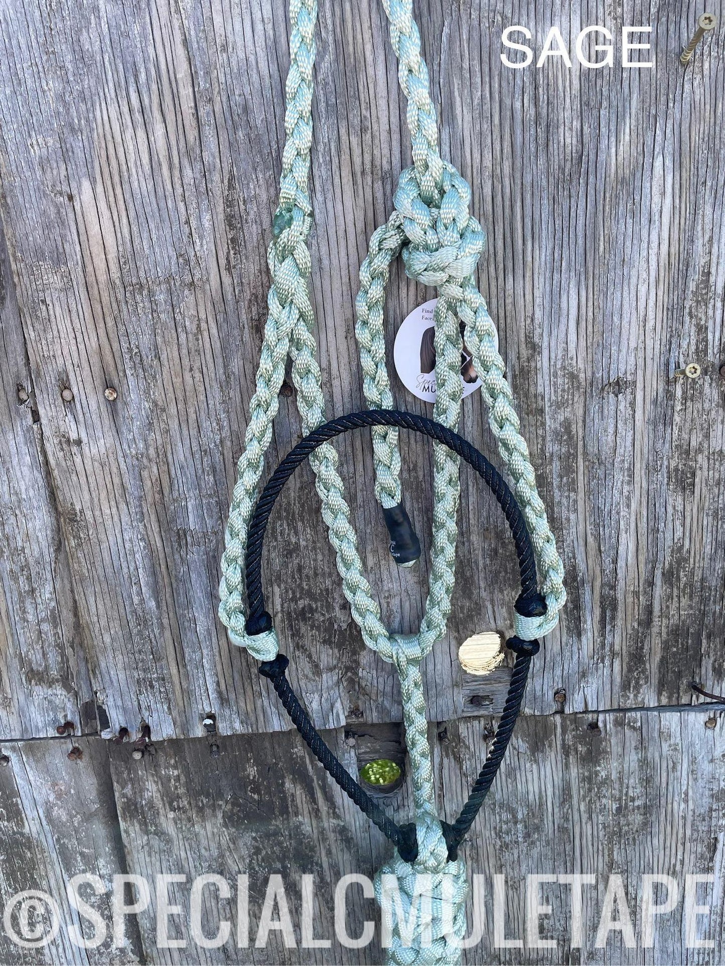 Hand Dyed Lariat Halters