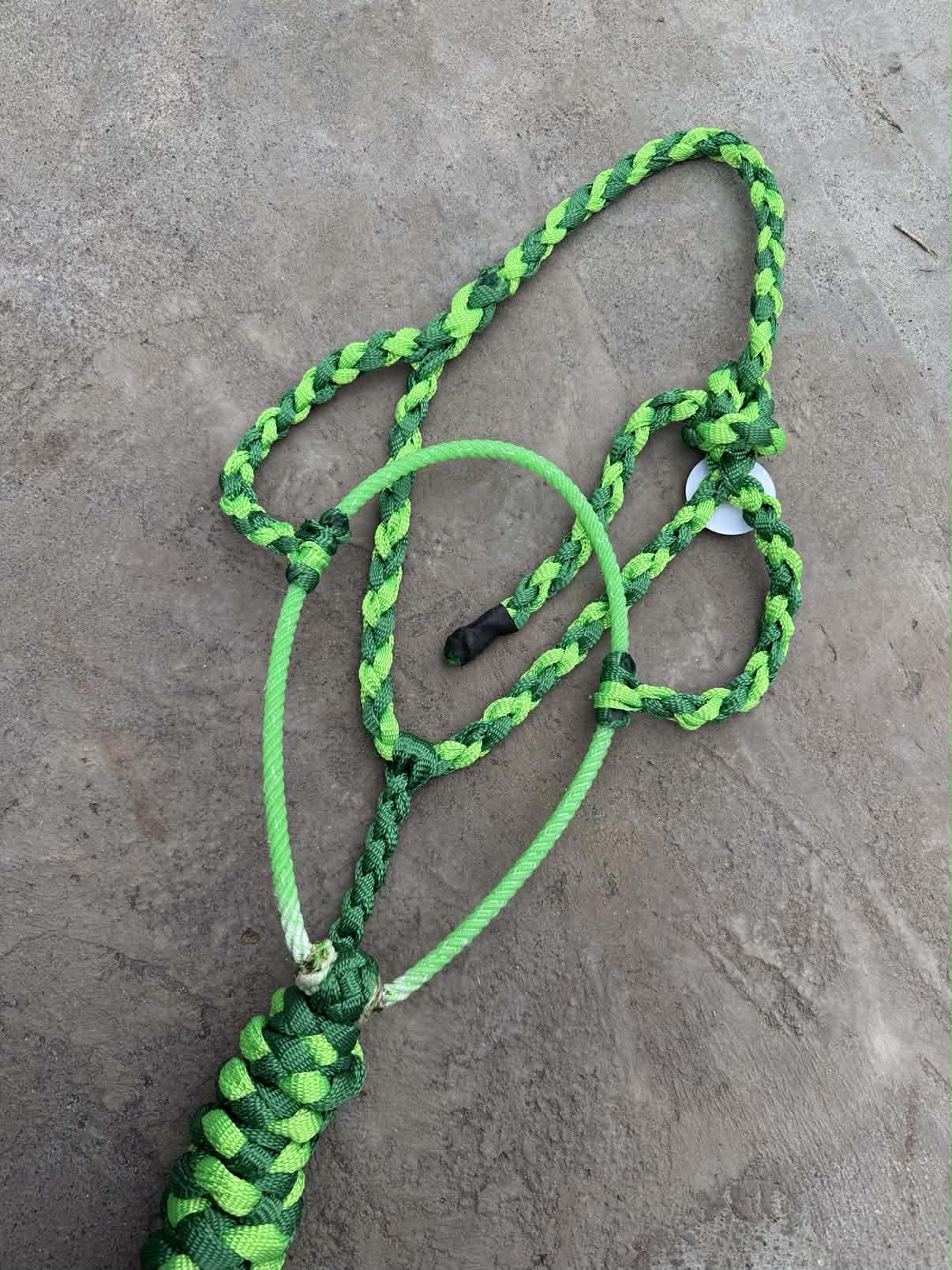 Green & Neon Green Lariat