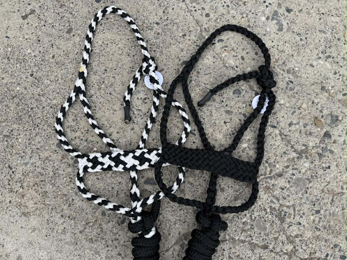 Brute Halters w/ Yacht Rope Leads