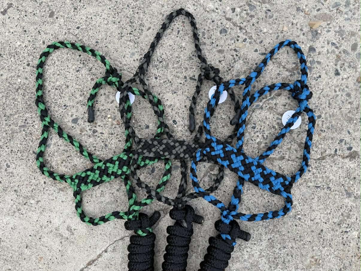 Brute Halters w/ Yacht Rope Leads
