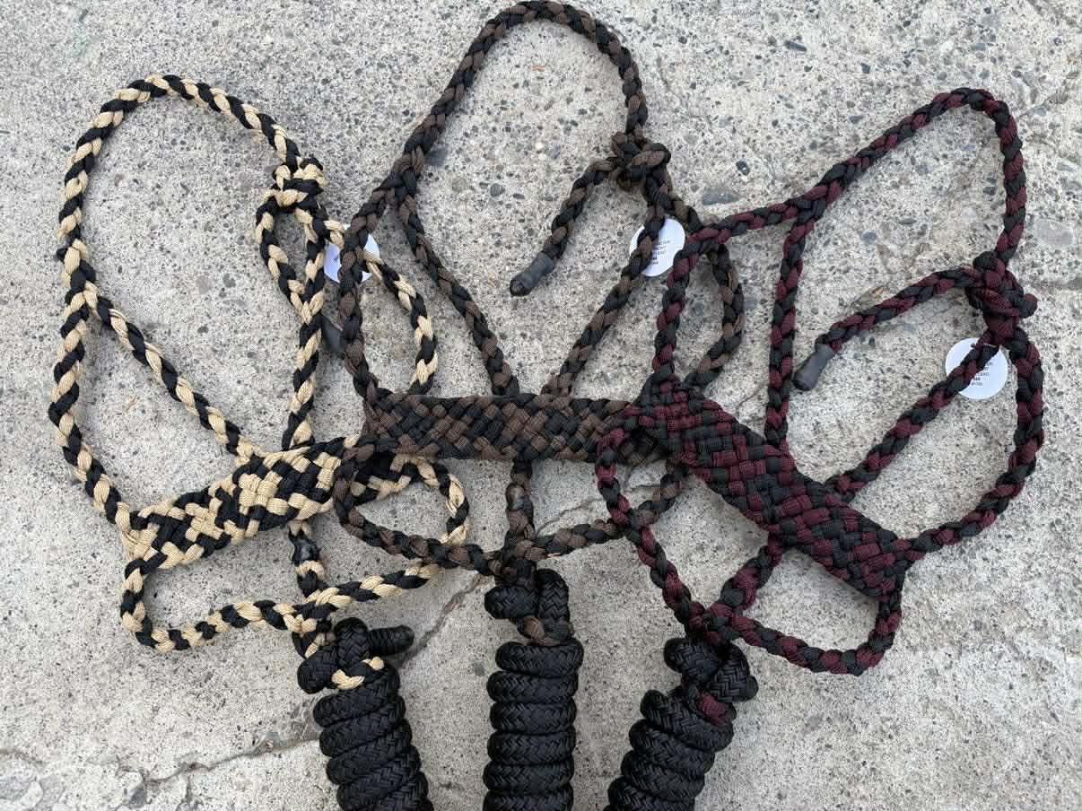Brute Halters w/ Yacht Rope Leads