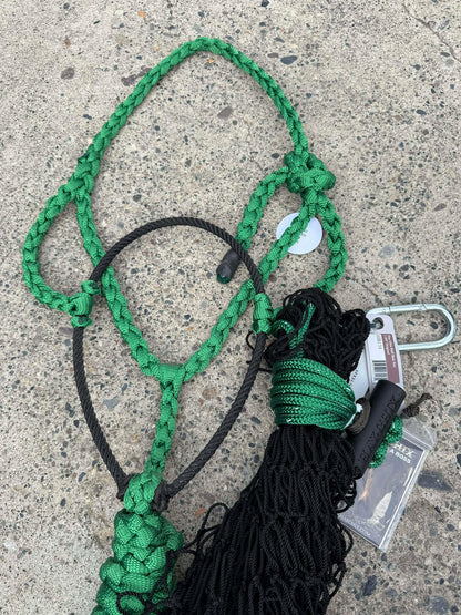 Lariat Halter & Hay Net Bundles