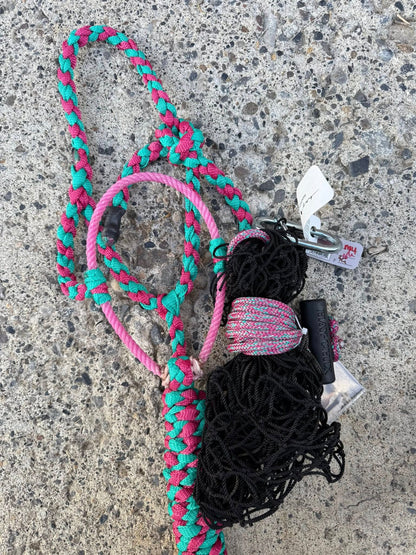 Mini Lariat Halters & Hay Chix Nets