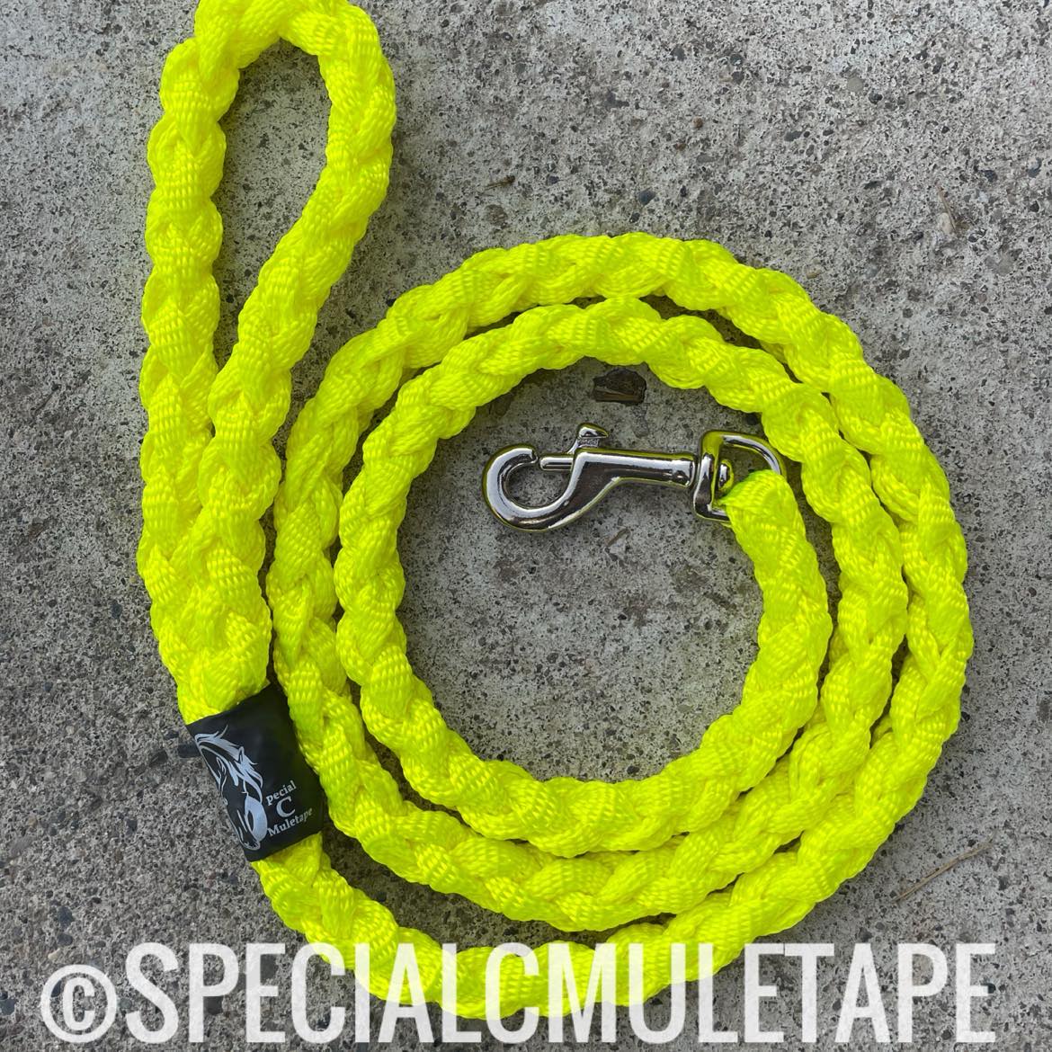 Neon Yellow 5' Dog Leash