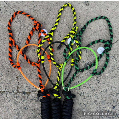Lariat Halters w/ Yacht Rope Leads