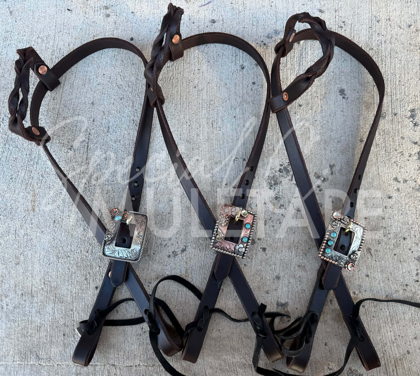 DARK Hot Oiled Headstalls